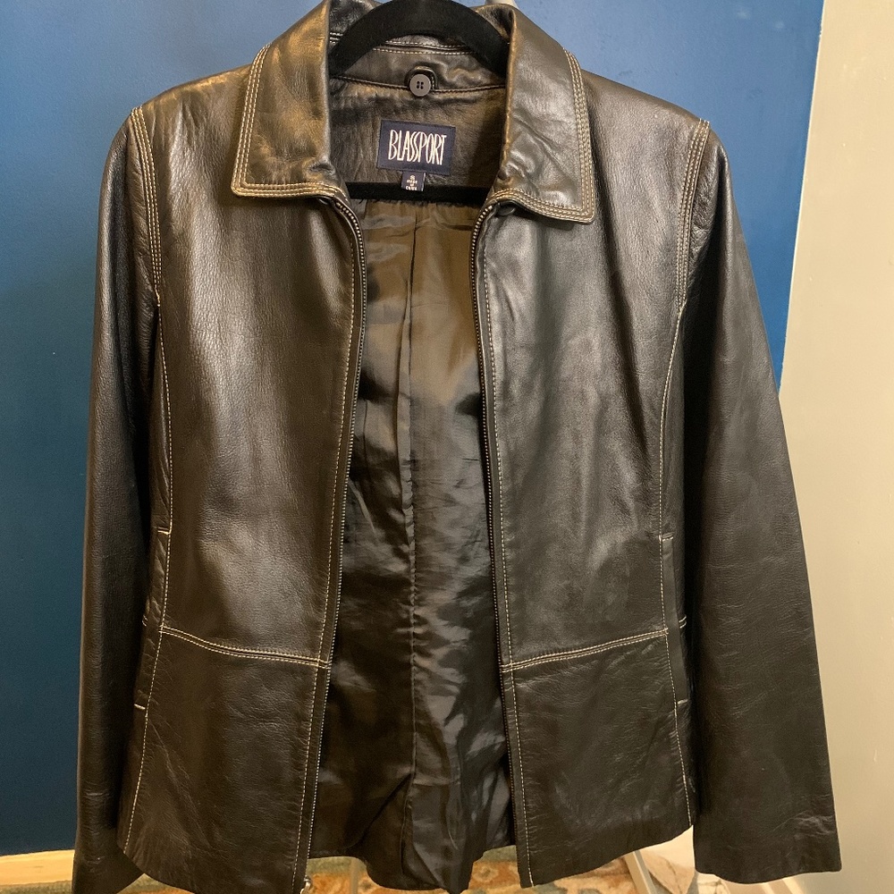 BLASSPORT Faux Leather Jacket